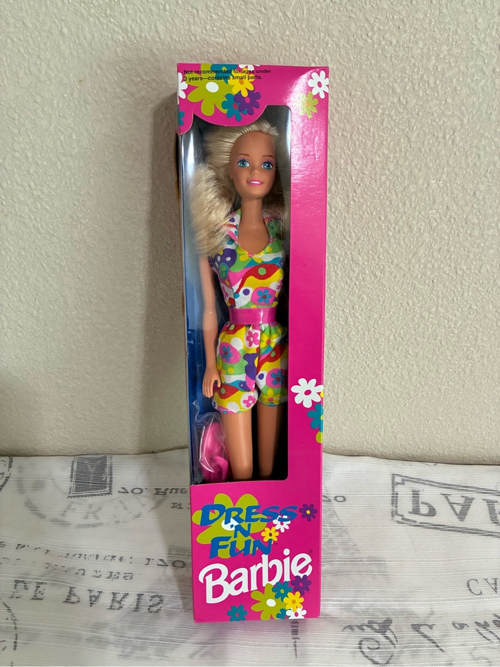 Mattel Vintage Barbie Doll Dress 'N Fun Model NIB Sealed 1993